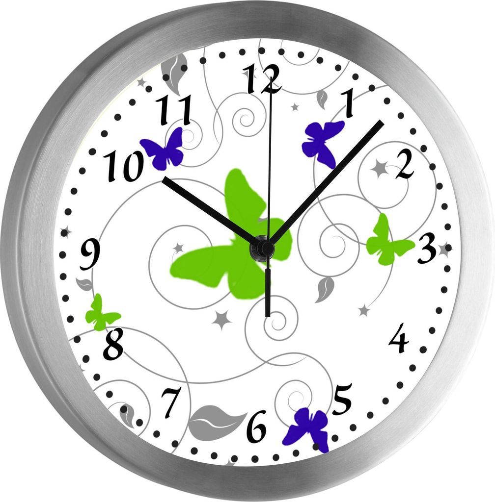 Funkuhr, Kinder Wanduhr, Kinderuhr, Kinderzimmer  Produktbild 