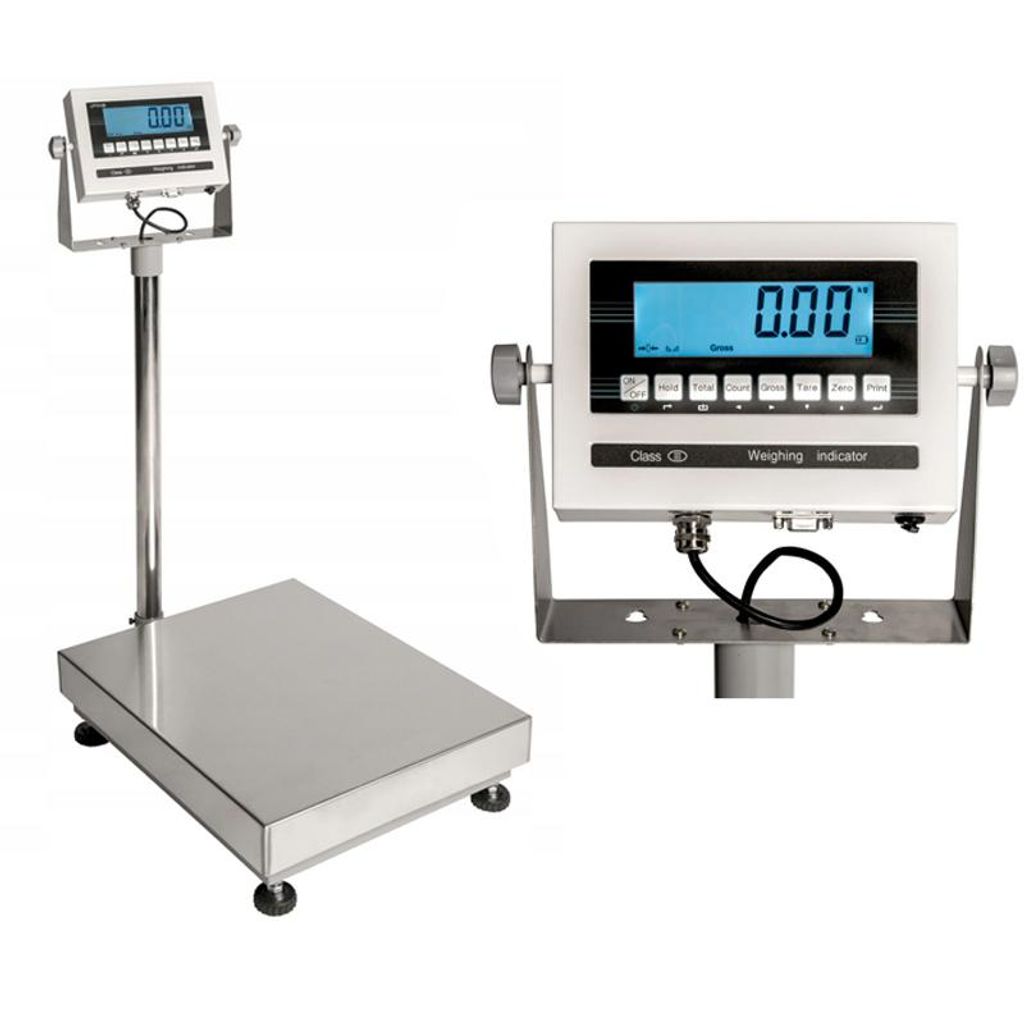 Plattformwaage Industriewaage Paketwaage Versandwaage NEU Geeicht 40x50 cm 150kg Lagerwaage