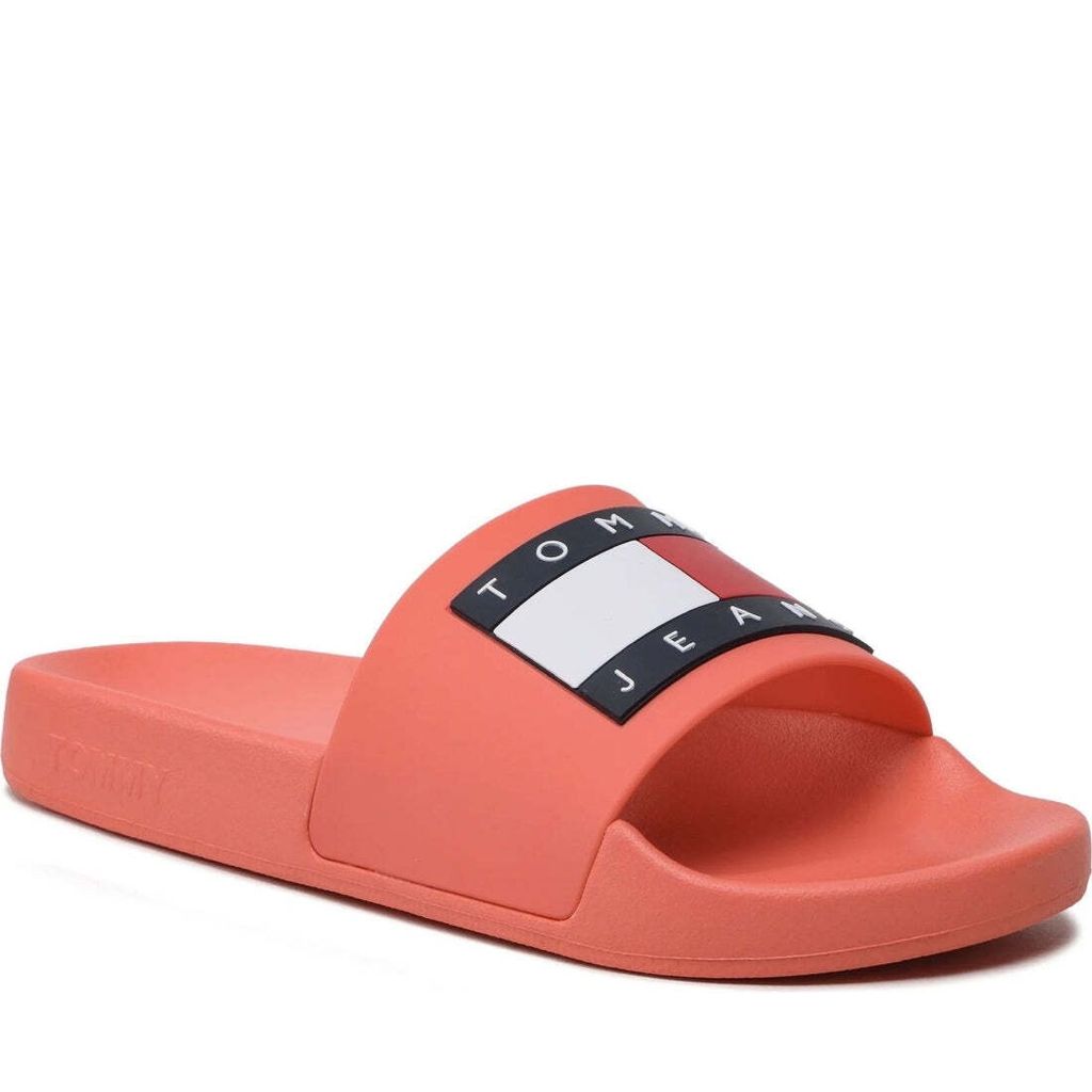 Tommy Jeans Damen Badeschuhe EN0EN02351 XKI Farbe: Rosa Größe: 39