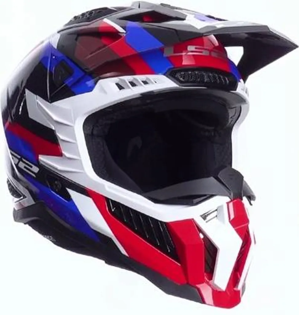 Casque de motocross intégral LS2 MX703 léger pour pilote de cross L