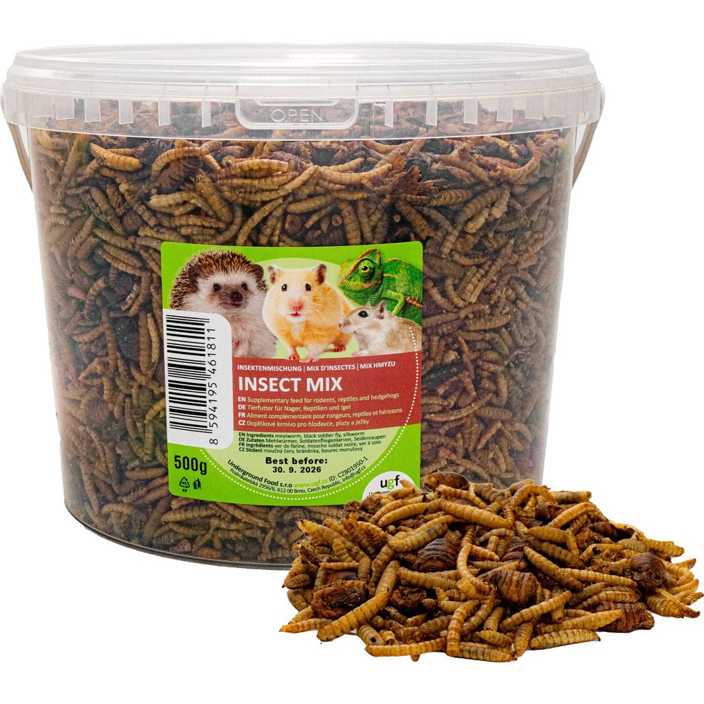 UGF Insektenmischung 500g (3L) Kleintier-Snacks, Produktbild 