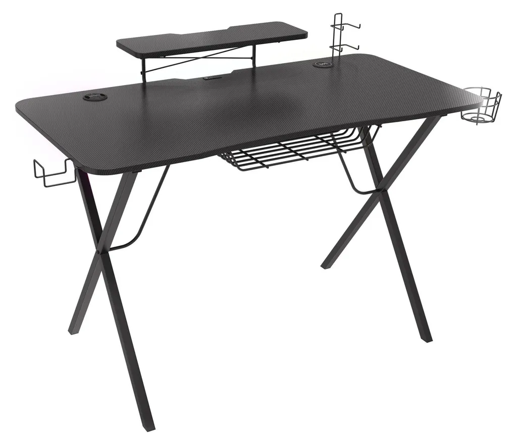 Bureau Gamer Genesis Holm 300 RGB Noir - Table de Jeu 120cm Ergonomique - 5