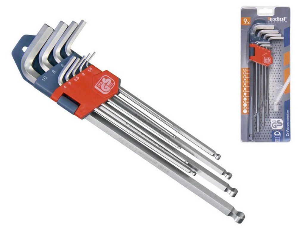 Stiftschluessel-Set 25-tlg.Metrisch Zoll Garten & Heimwerken Baumarkt Werkzeuge Handwerkzeuge Werkzeugschlüssel Sechskantschlüssel 