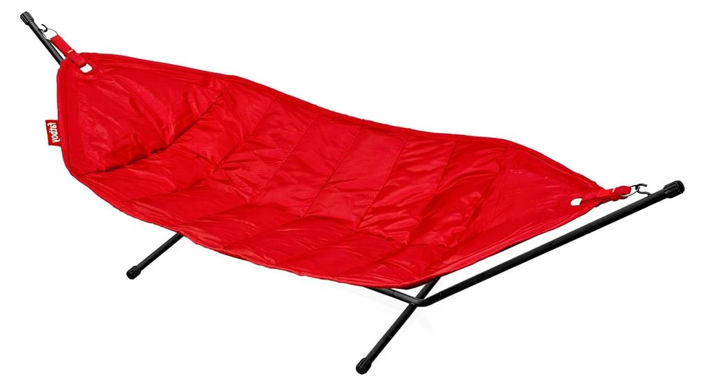 Headdemock Hängematte - Klappbare Hängematte mit Gestell - Für Camping, Garten und Terrasse - Reise Hängesessel aus Polyester für bis zu 150 k...