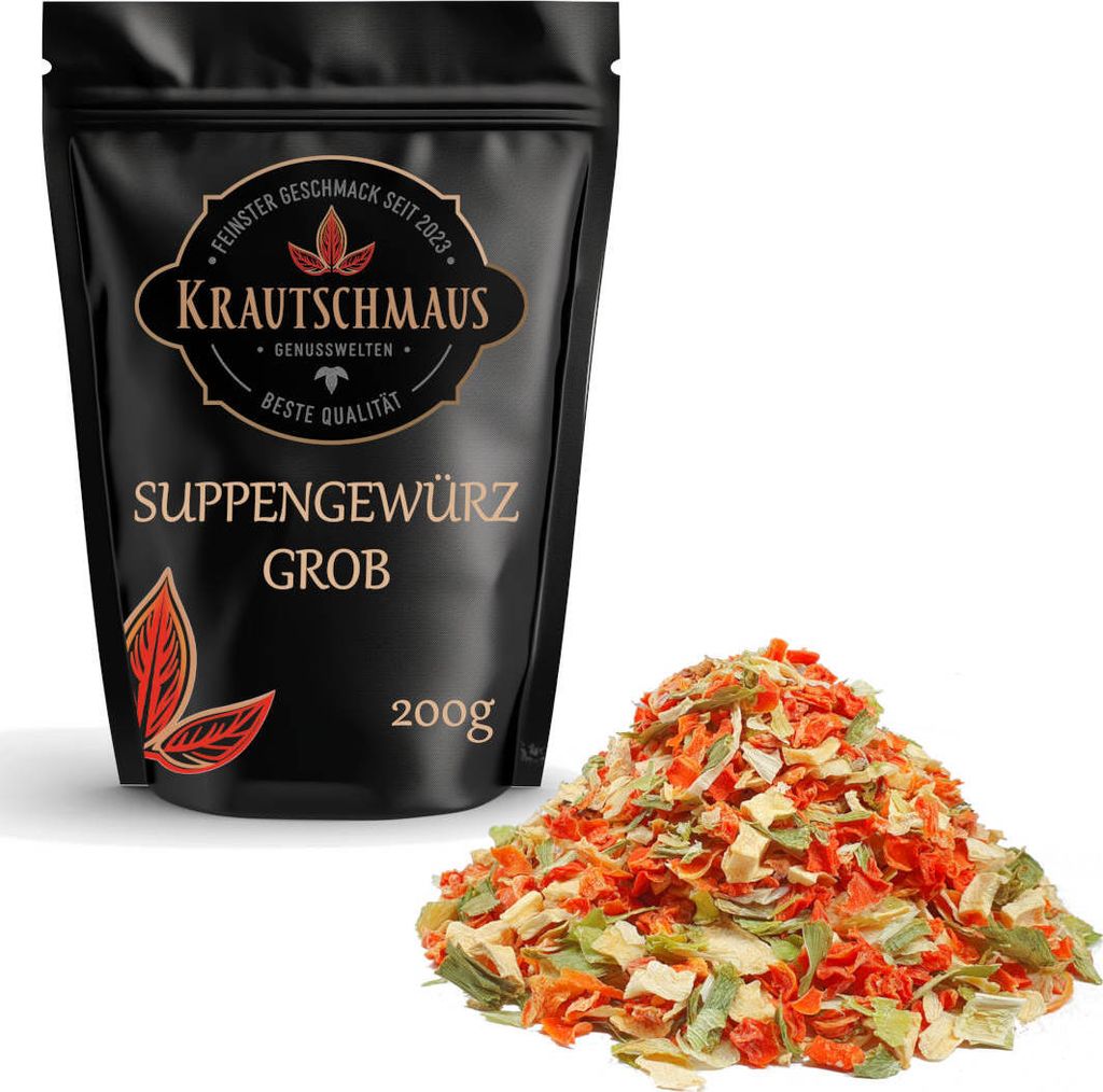 200g Suppengemüse grob von Krautschmaus, schonend Produktbild 