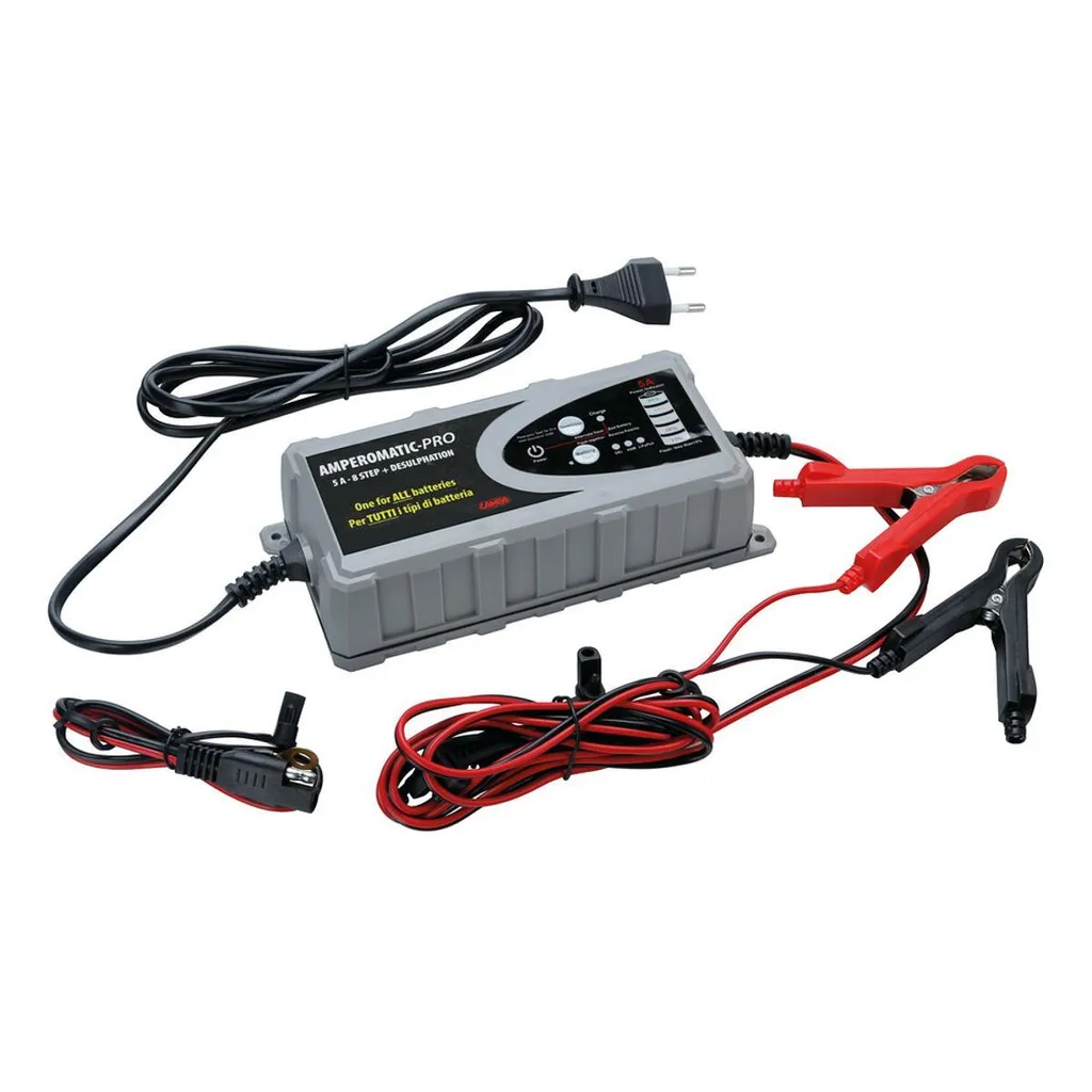 Chargeur de batterie 12V 5A Lampa Amperomatic Pro intelligent et fiable