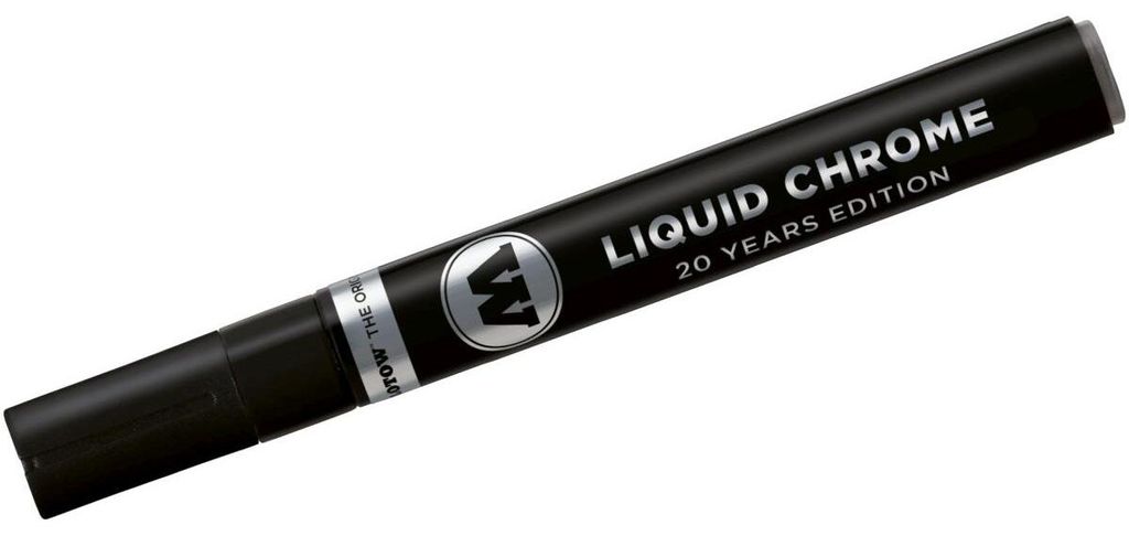Molotow LIQUID CHROME Marker 4mm 20 Jahre Edition Produktbild 