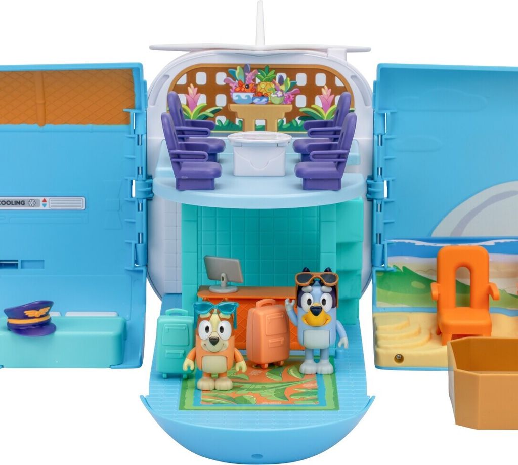 Moose - Bluey 3-in-1 Airplane Playset Produktbild 6