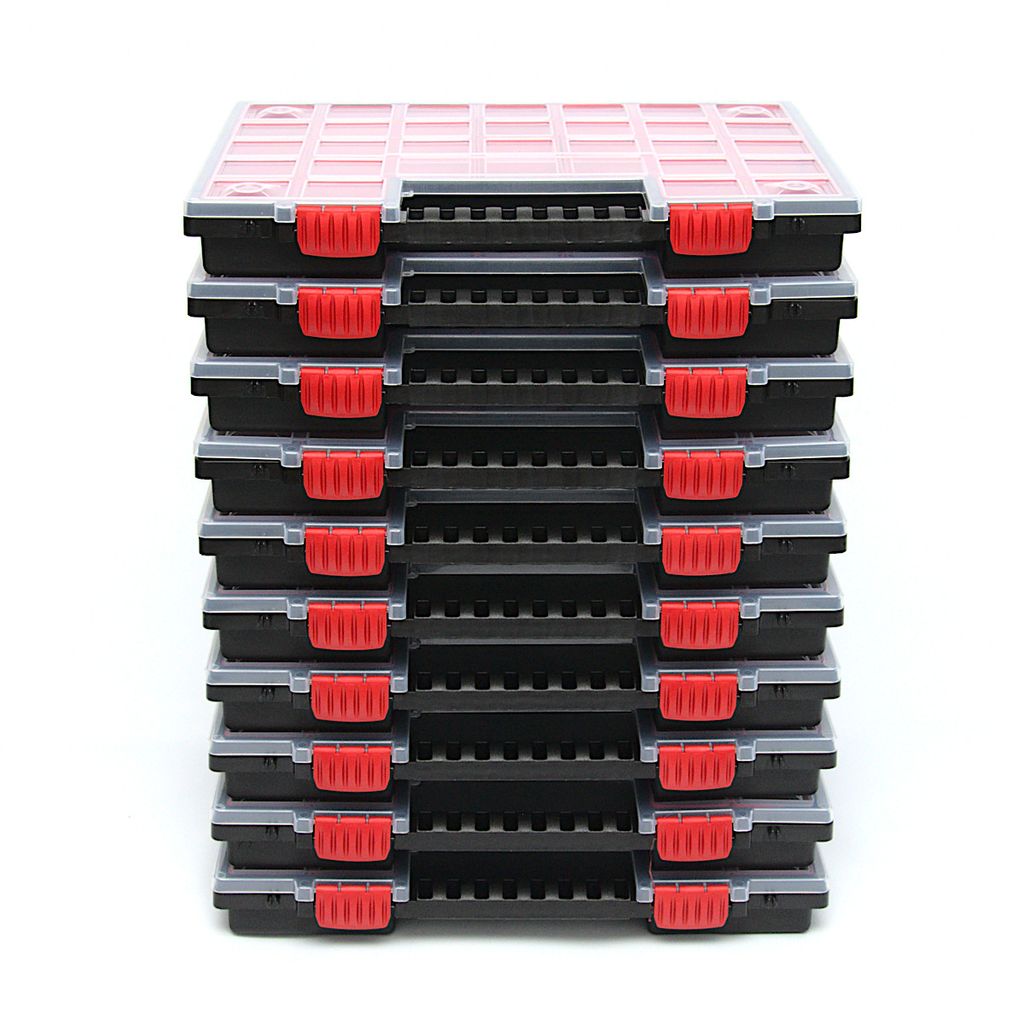 10er Set Sortierbox Sortimentsbox Sortimentskasten Kleinteilemagazin Lagerbox