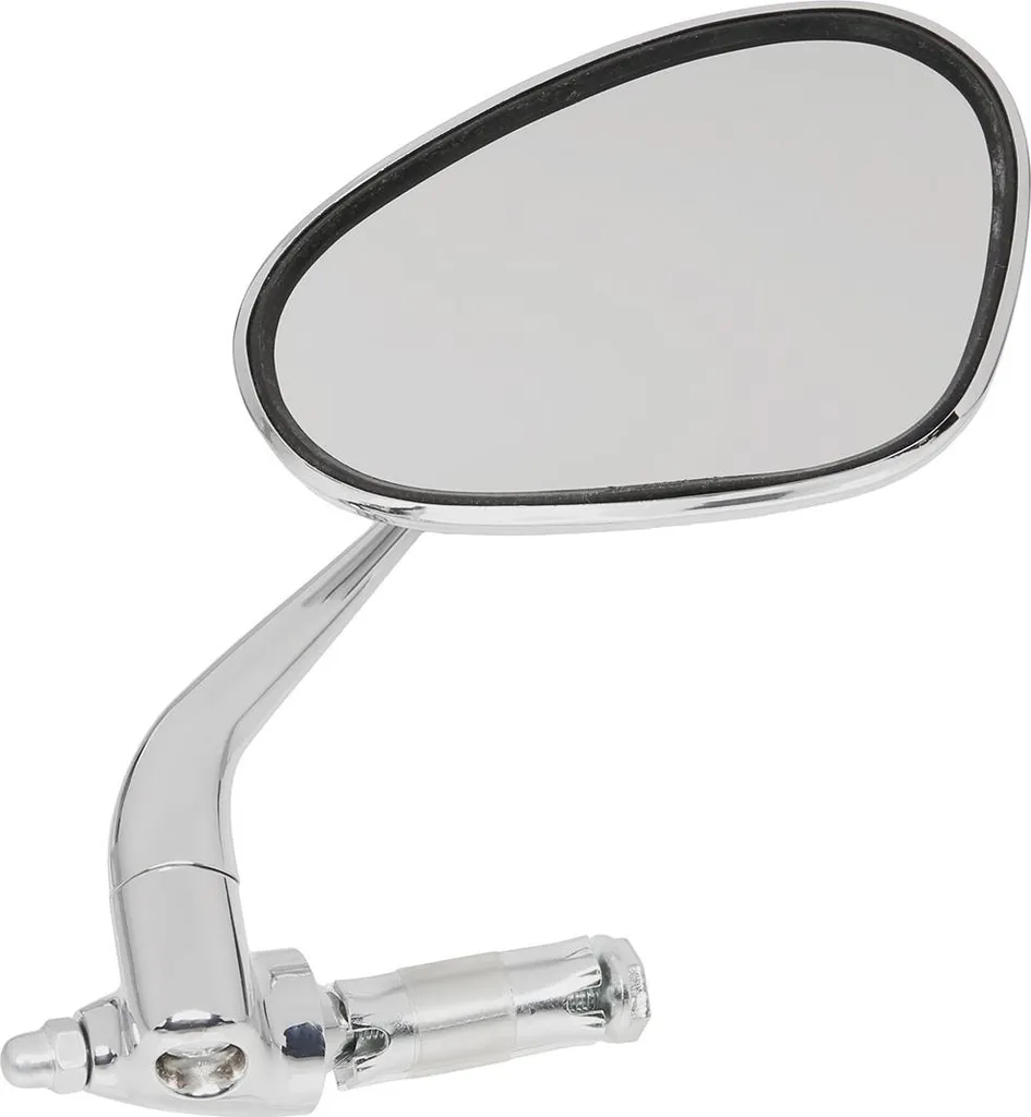 Miroir de recul droit pour guidon fixation tige courte design robuste