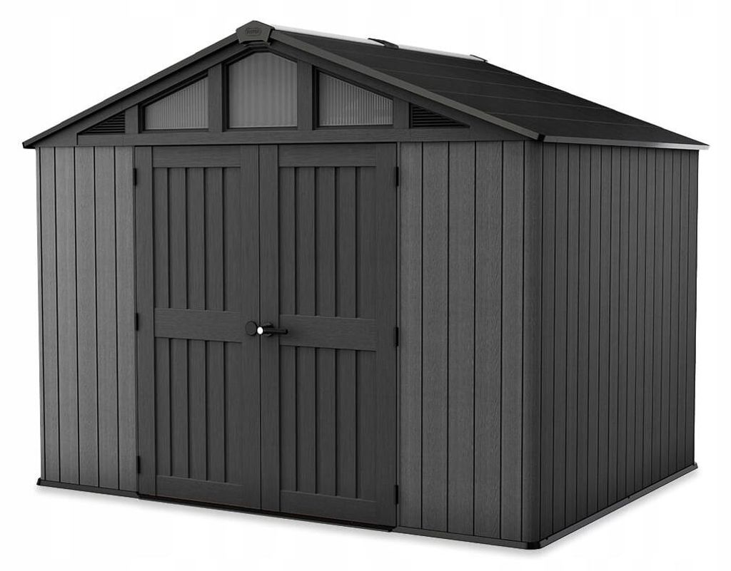 Altana ogrodowa Keter STRONGHOLD Shed 10x8 – szara Zdjęcie produktu 