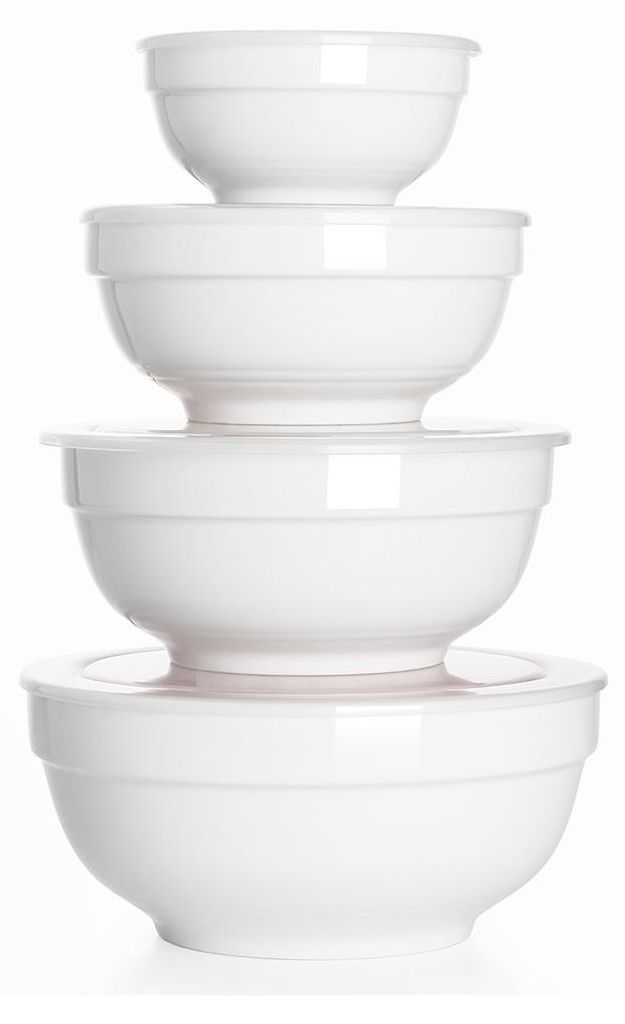 DOWAN Lot de 4 bols de conservation avec couvercle Image du produit 