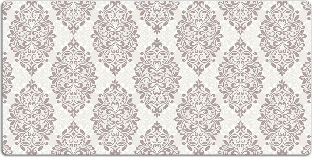 Schreibtischmatte Tischunterlage 100x50 cm Mauspad - Damaskisches Muster
