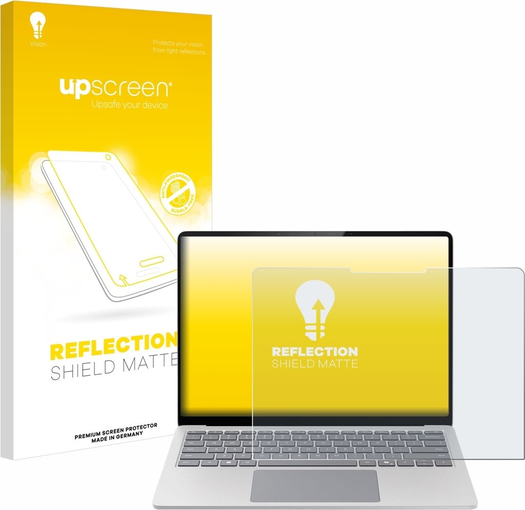 upscreen Schutzfolie für Microsoft Surface Laptop 7 13.8" Displayschutz Displayschutzfolie Folie Matt Entspiegelungsfolie
