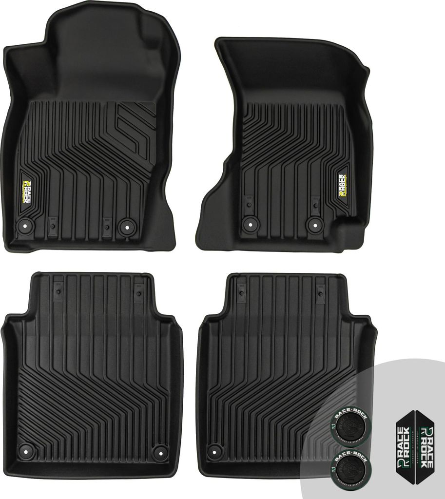 FROGUM Race Rock Autofussmatten 2in1 TPE + Velours für Audi A8 D5 ab 2017