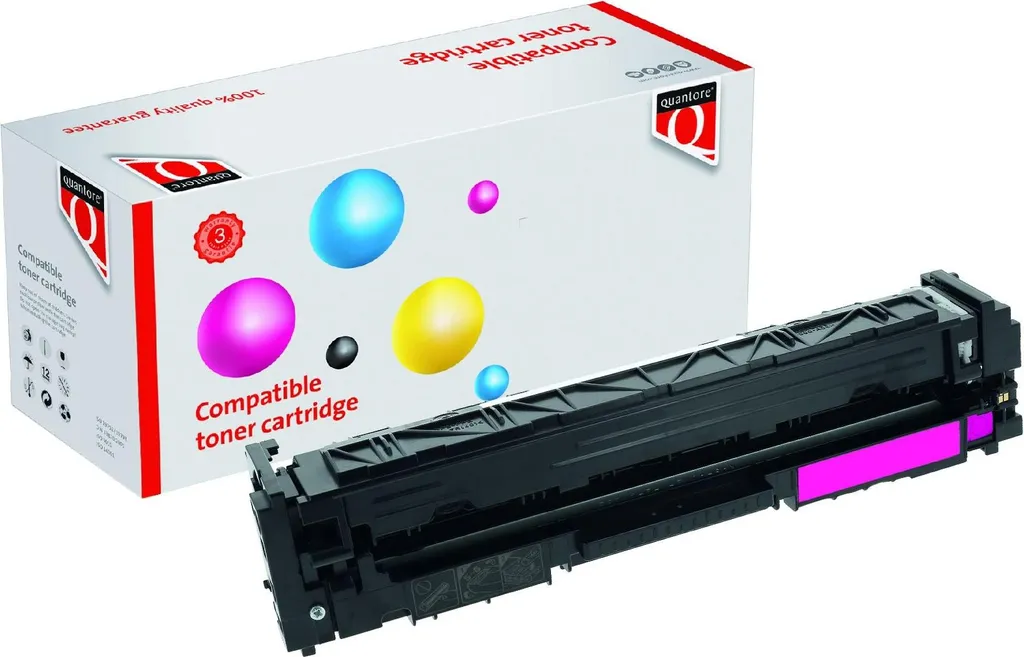 Toner CF533A 205A Rouge pour Imprimante Bureau et Rapports Couleur