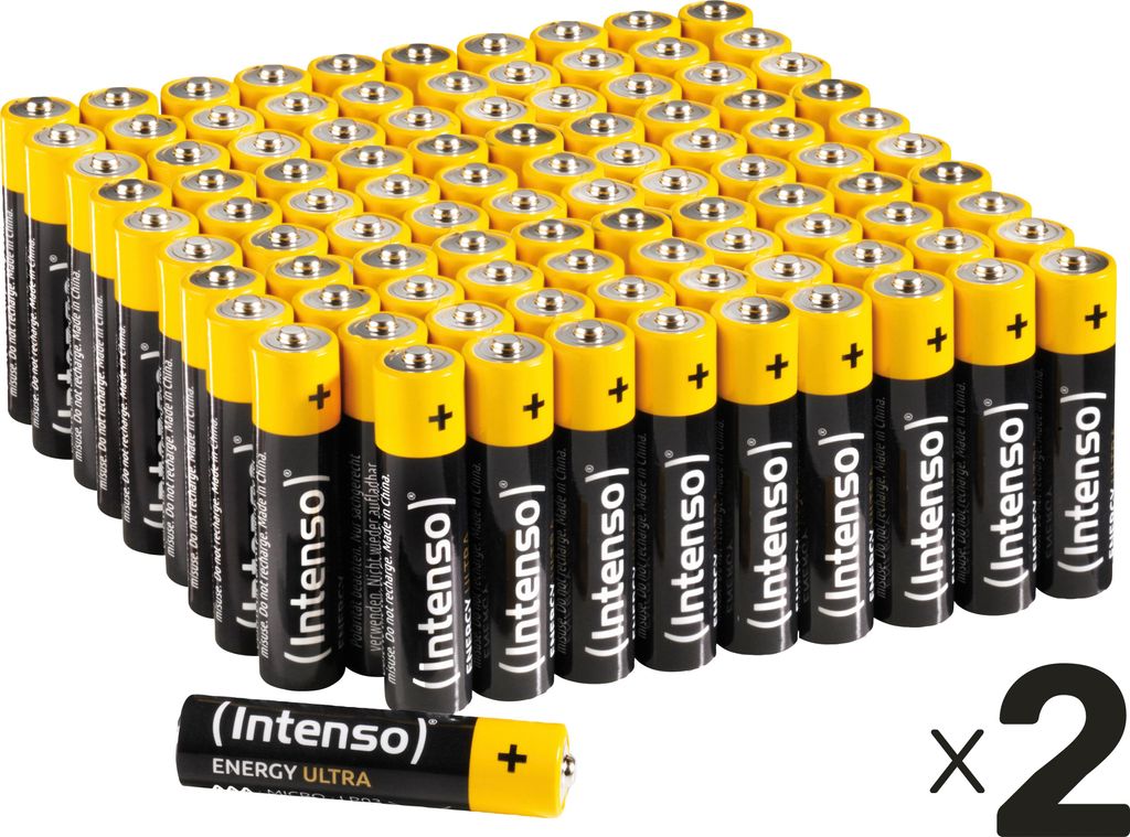 INTENSO Micro-Batterie-Set Energy Ultra, AAA LR03, Produktbild 
