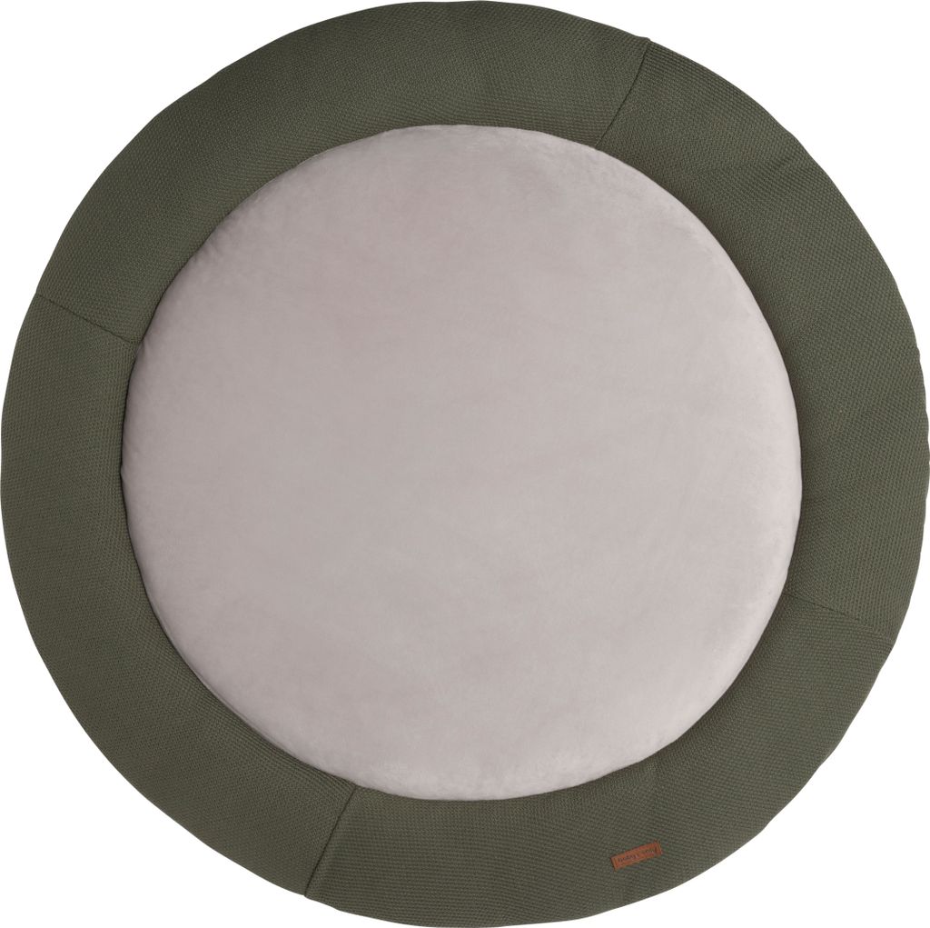 Baby's Only Krabbeldecke rund Classic - Khaki - Ø95 cm