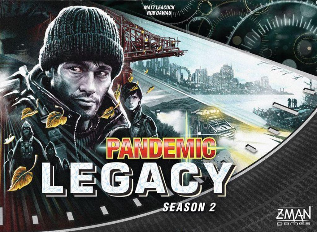 Asmodee Pandemic Legacy: Season 2 - Black, Stolní hra, 14 Obrázek produktu 