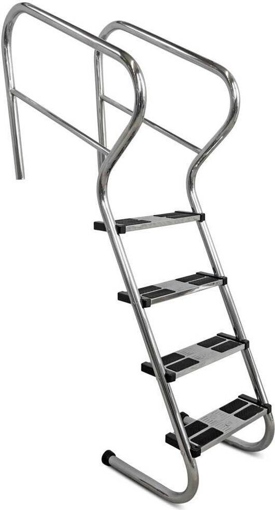 IDEAL Treppenleiter mit Sicherheitsstufen V2A 4-stufig bis Produktbild 
