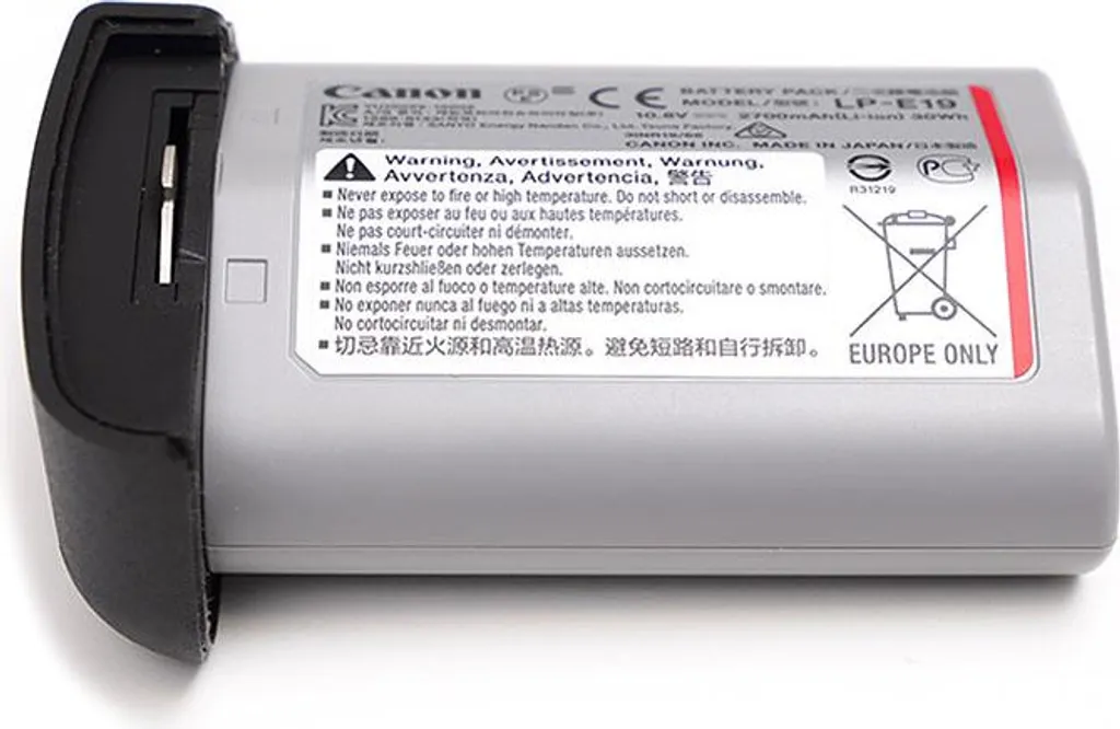 Accumulateur Rechargeable LP-E19 Canon pour Appareils Photo EOS Pro