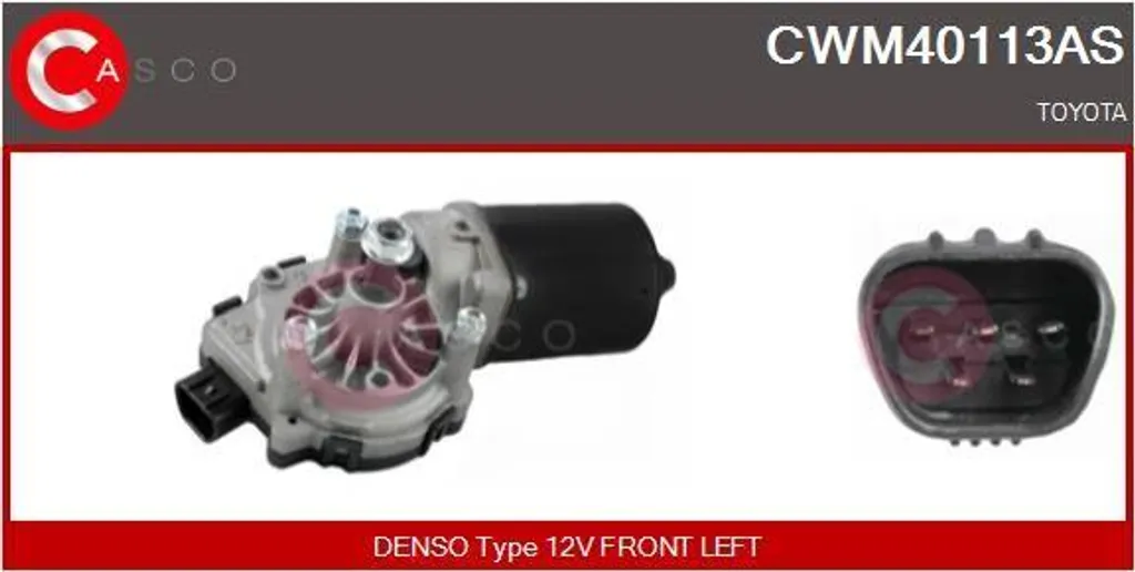 Moteur d'essuie-glace de rechange compatible Toyota Yaris