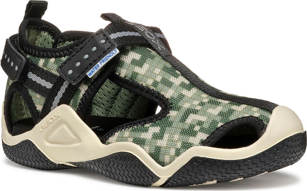 Geox Wader A Sandalen Grün EU 28 Junge Grün EU 28