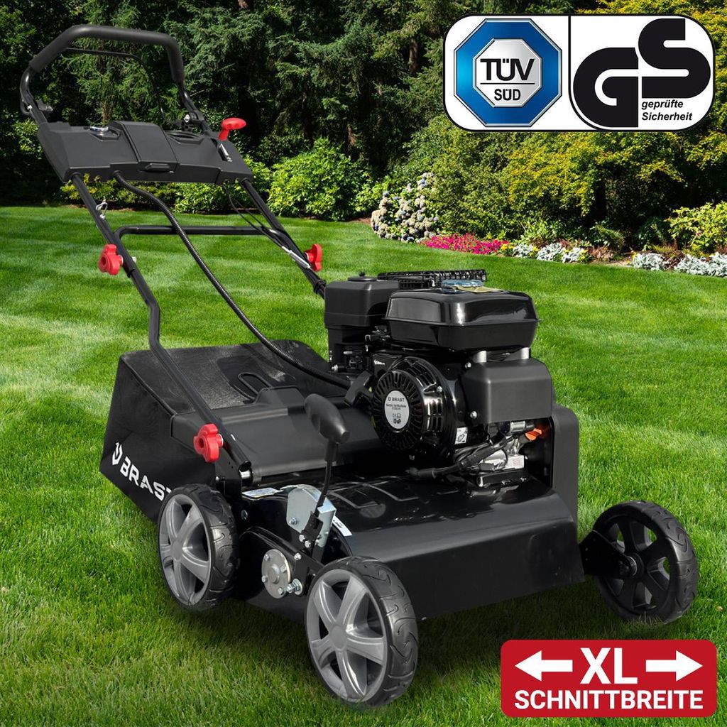 BRAST Vertikutierer Benzin 4,5kW (6,12PS) | 4-Takt Motor Produktbild 