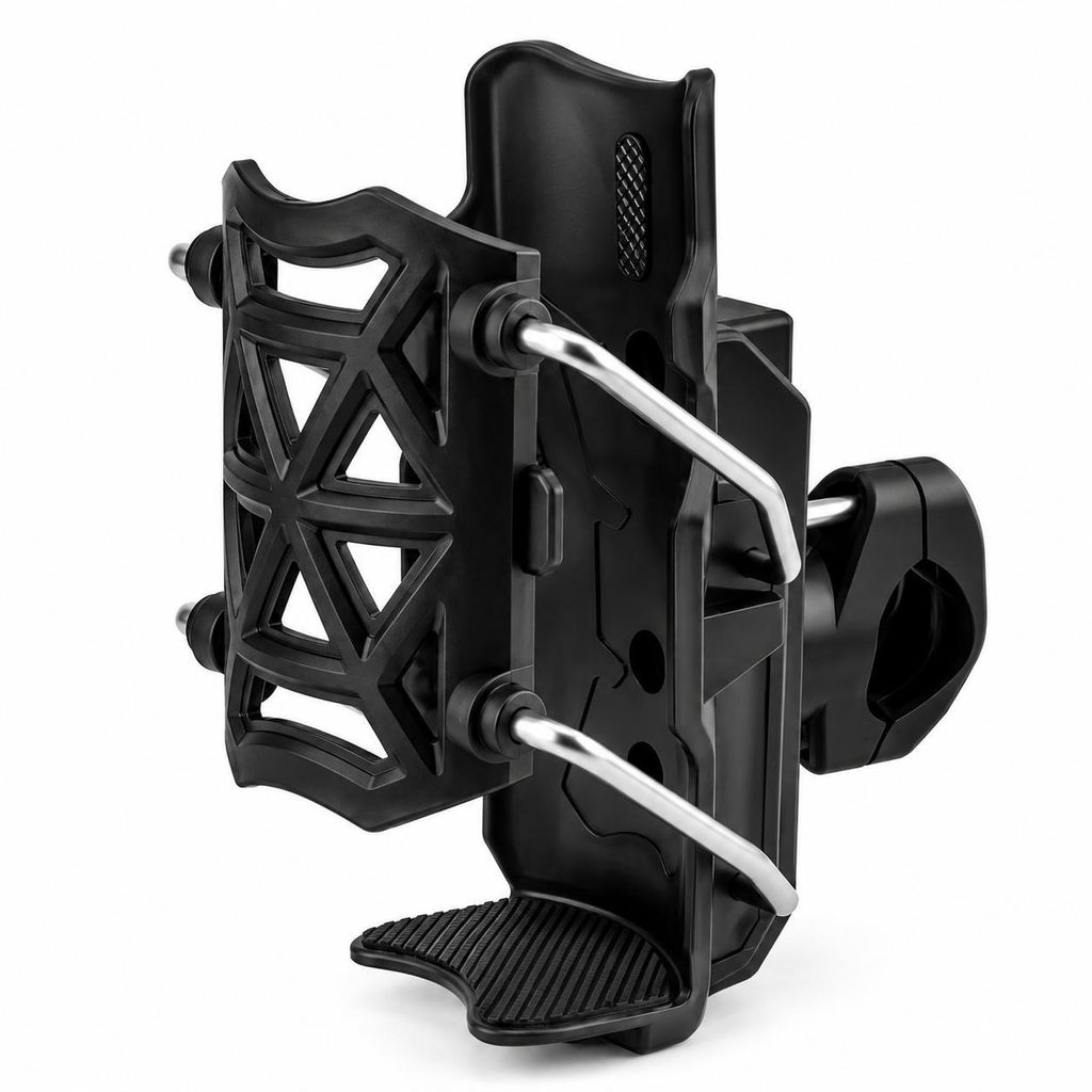 Držiak na fľašu na bicykel otočný o 360 stupňov s upínacou Obrázok produktu 