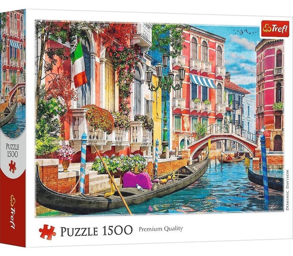 Puzzle 1500 Letnie popołudnie w Wenecji 26220 Obrázok produktu 
