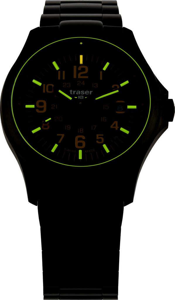 Traser H3 111073 Herrenuhr P67 Officer Pro Grey 42mm 10ATM