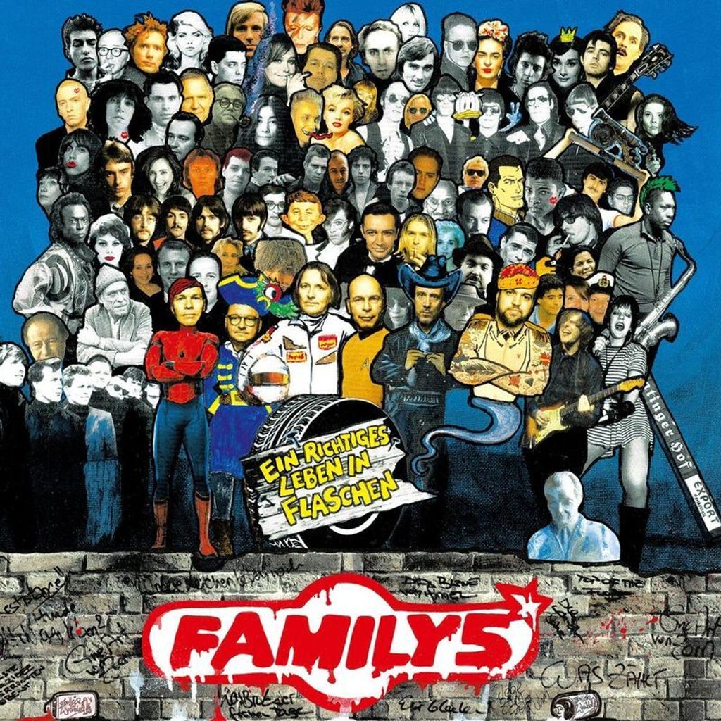 Family 5: Ein richtiges Leben in Flaschen - Tapete Musik - (LP / E)