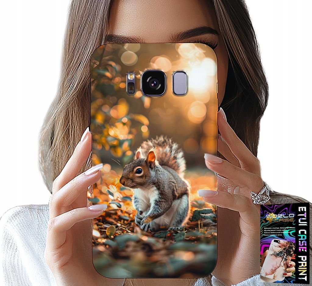 Hülle Für Samsung Galaxy S8 - Süsses Eichhörnchen, Hülle Mit Eigenem Design