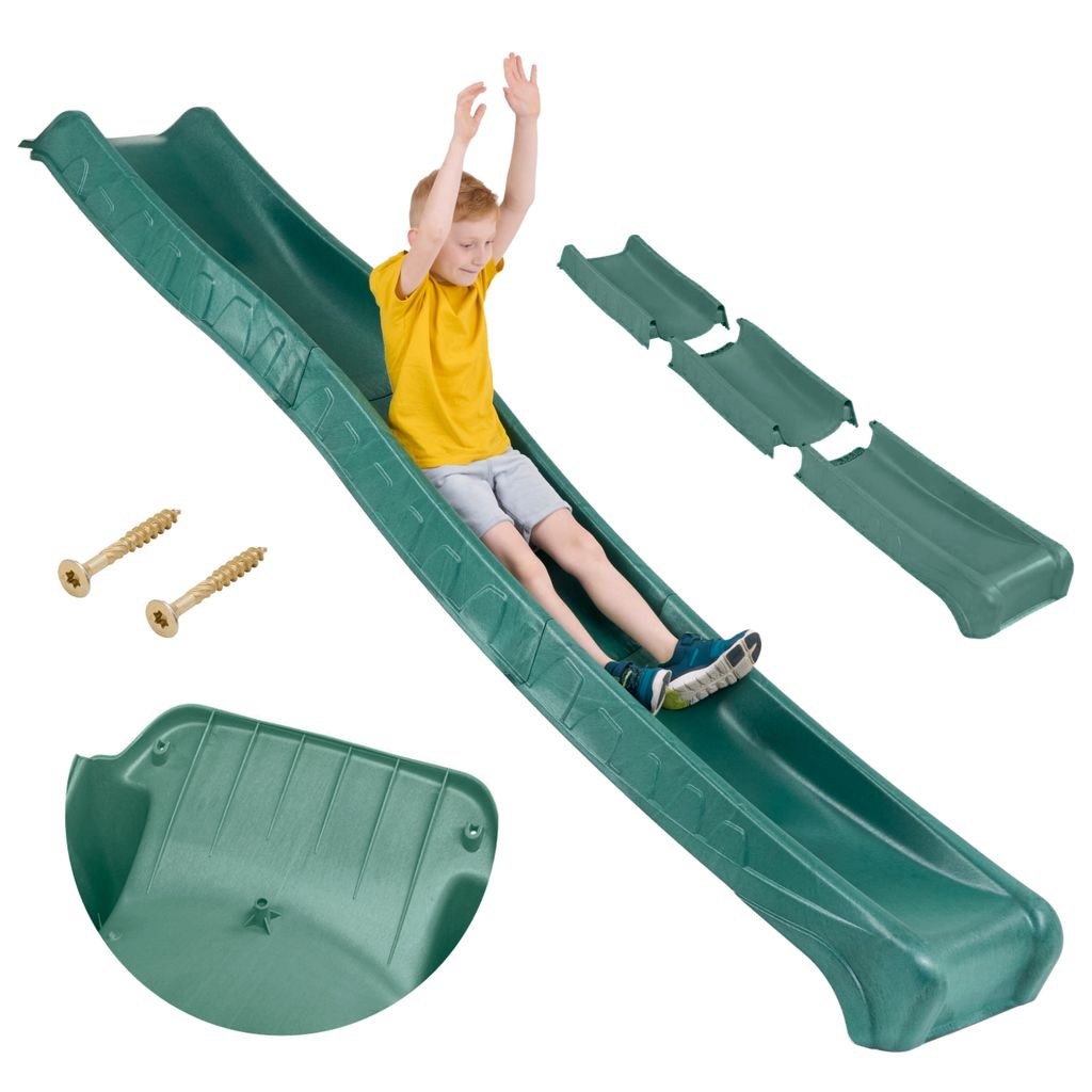 Scivolo da giardino per bambini, lunghezza 3 m, pieghevole, Immagine del prodotto 