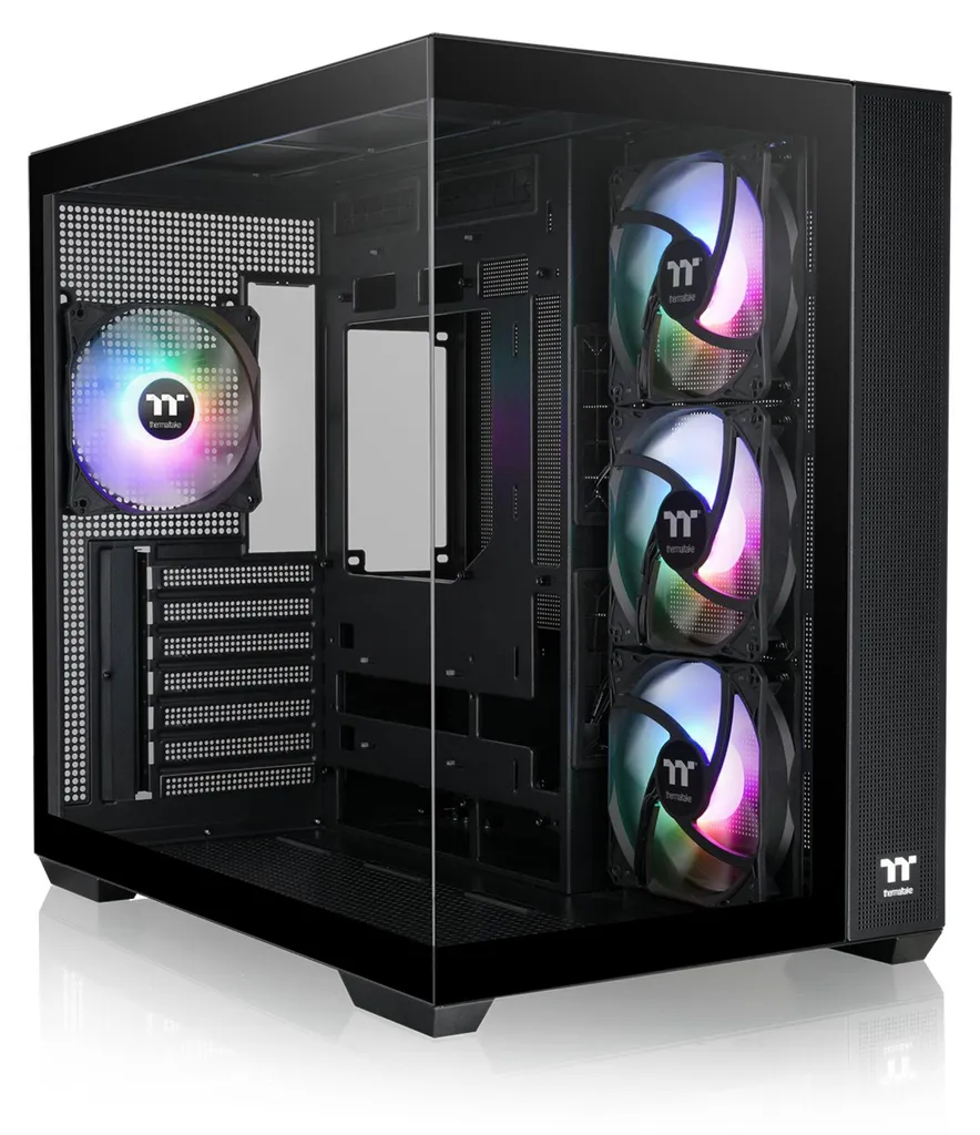 Thermaltake View 380 TG Noir : Fini la Surchauffe avec ce Boîtier PC ARGB