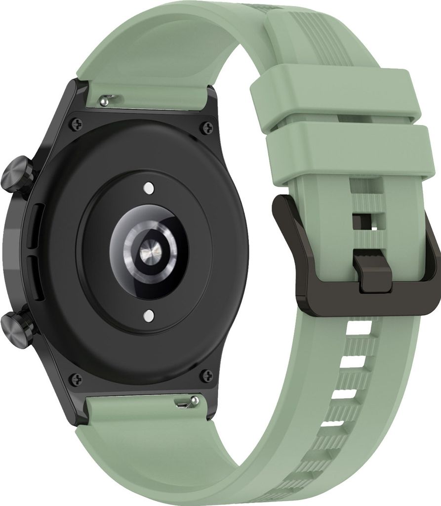 Armband für Honor Watch GS3 Silikon Soft Touch Graugrün