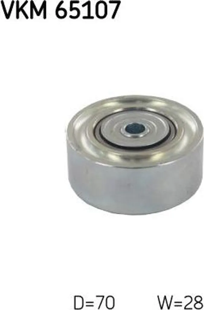 Entretien courroie Mitsubishi : Galet de renvoi SKF VKM 65107 L200 Pajero