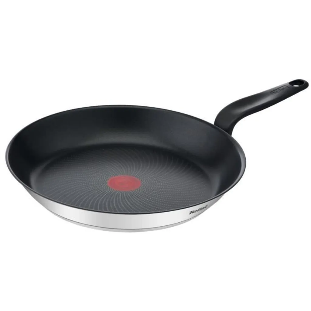 Padella Tefal Inox 30cm E3090704 Antiaderente Famiglia