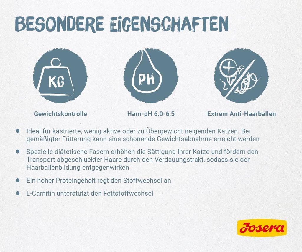 JOSERA Léger - trockenfutter für Katzen - 2kg Produktbild 