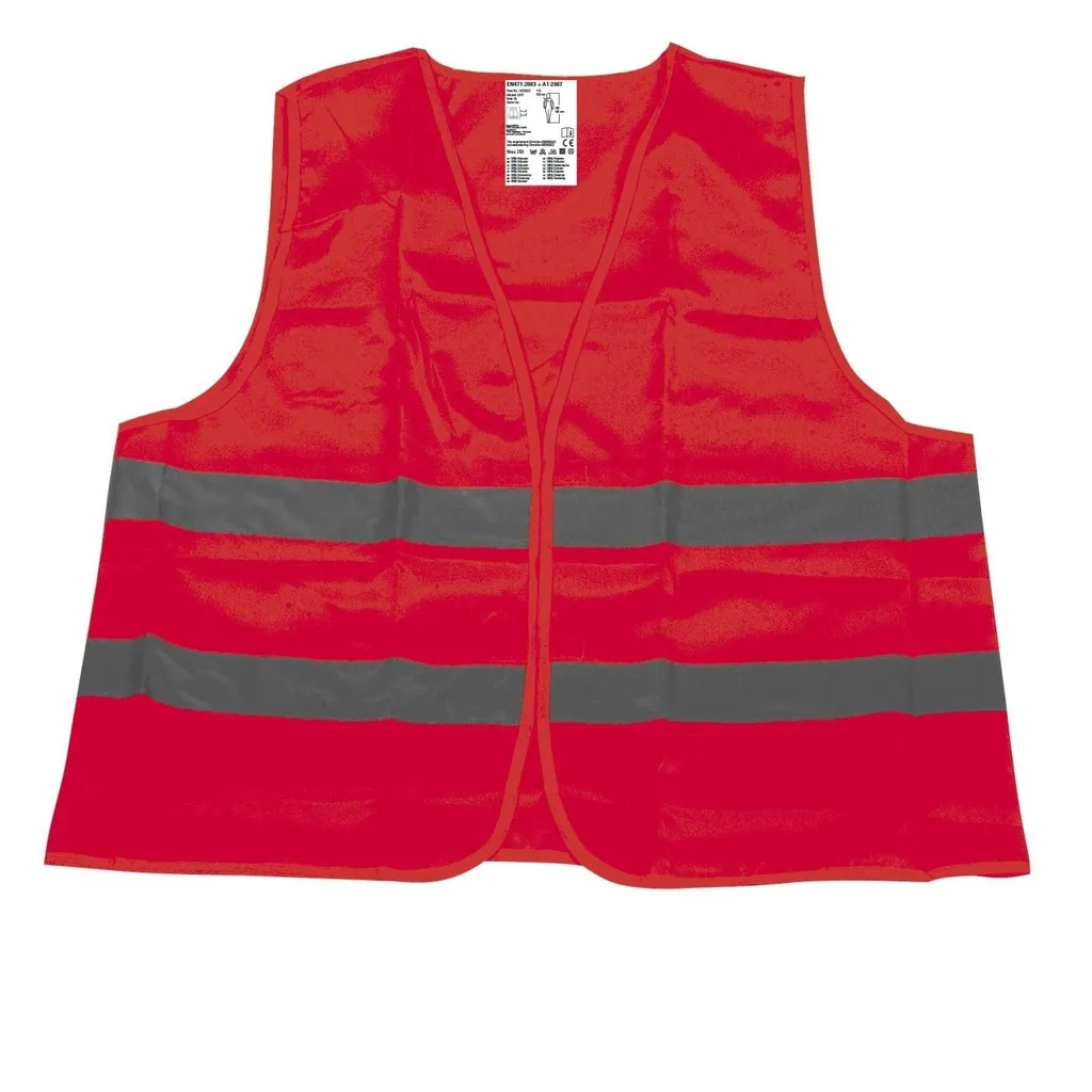 IWH 453503 Gilet Alta Visibilità Arancione Certificato EN 471 Professionale - 5