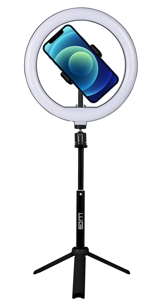 Kit Vlog Noir Anti-Vibrations - Solution pour Vidéos de Base Lumineuses