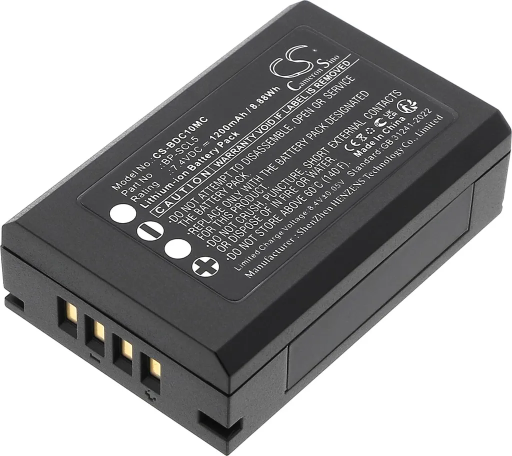 Batterie BP-SCL5 pour Leica M10 M10P M10R - Remplace Leica 24003 Techtek