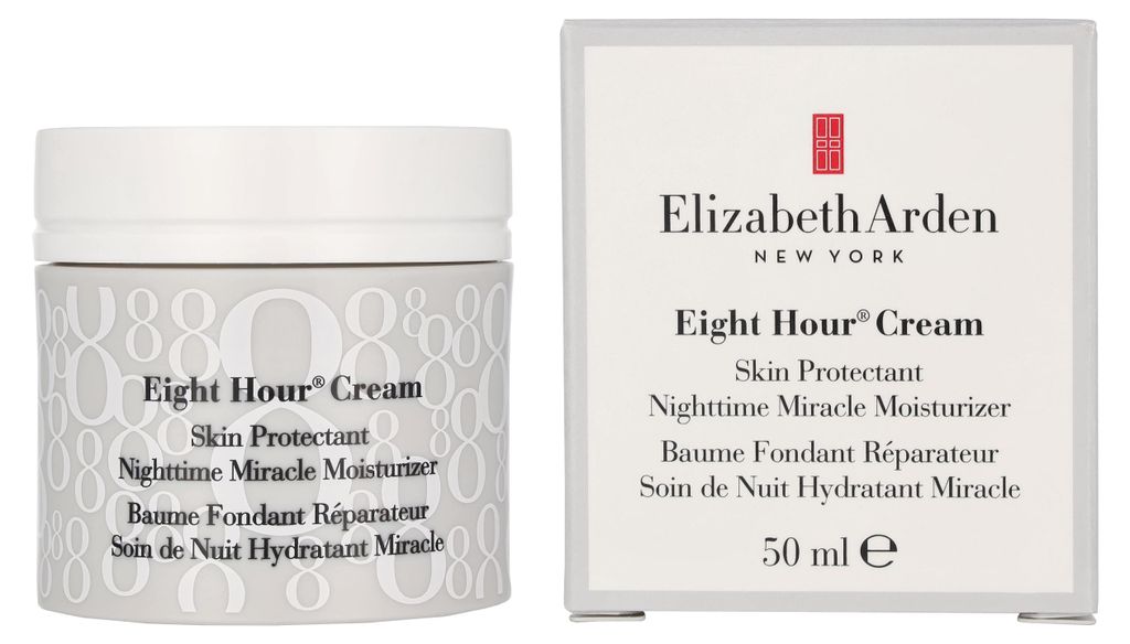 E.Arden Eight Hour Cream Nighttime Miracle Moist. Produktbild 
