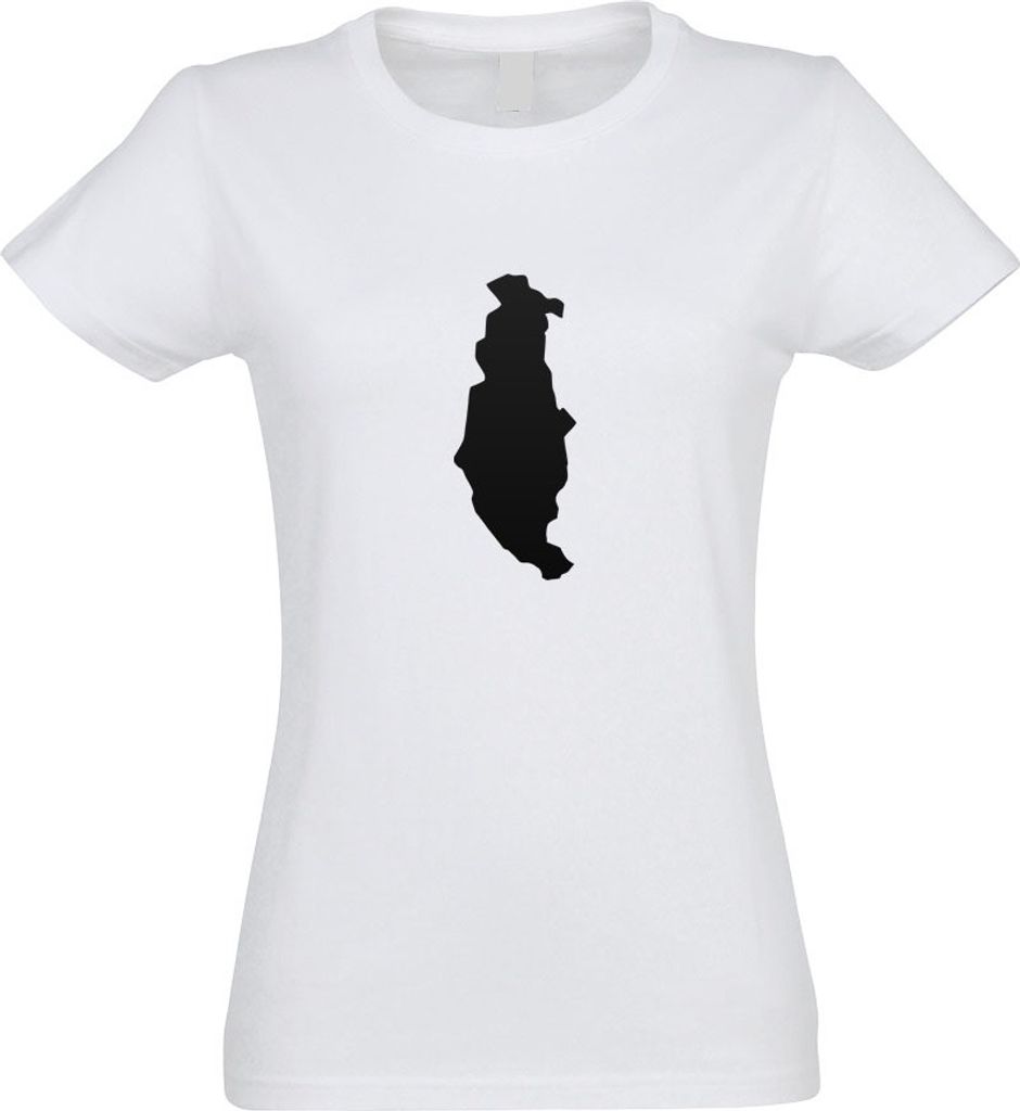 Kiwistar - T-Shirt tailliert - Damen - Weiss - Golanhöhen - Ramat haGolan - mit Motiv Bedruckt - Funshirt Design - Sport - Freizeit - Damen - L