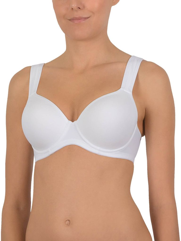 Naturana 7277 Schalen BH mit Bügel 3D Spacer Material Weiß Gr. 105E