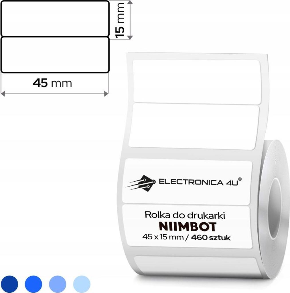 Etykiety samoprzylepne naklejki termiczne Niimbot B1 B4 B21 Zdjęcie produktu 