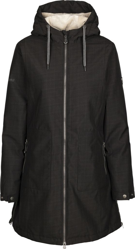 Trespass - "Neeska" Jacke, wasserfest für Damen TP6690 (S) (Schwarz)