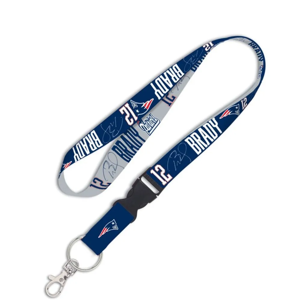 Laccio da Collo Tom Brady Patriots | Accessorio Fashion NFL WinCraft
