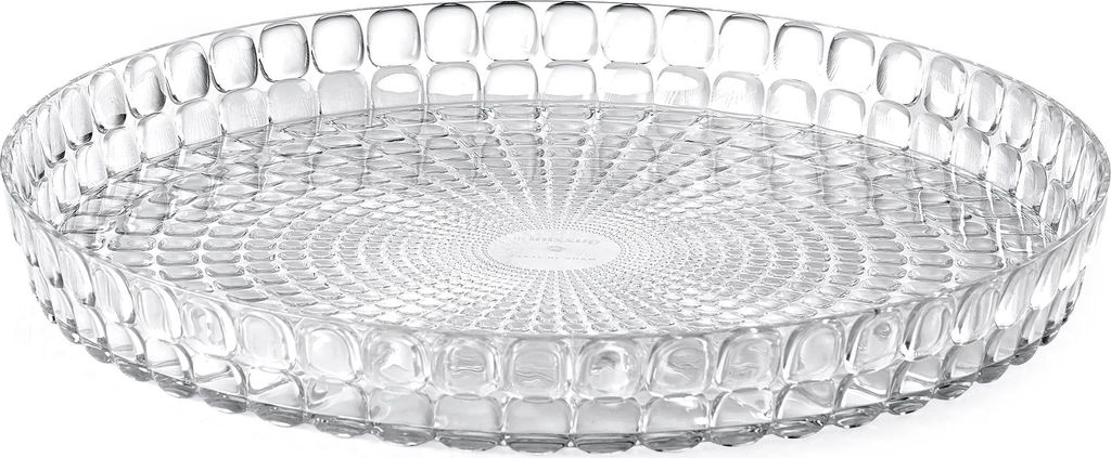 Fratelli Guzzini Tiffany, Rund, Transparent, Kunststoff, 33,6 cm, 4 cm, Italien