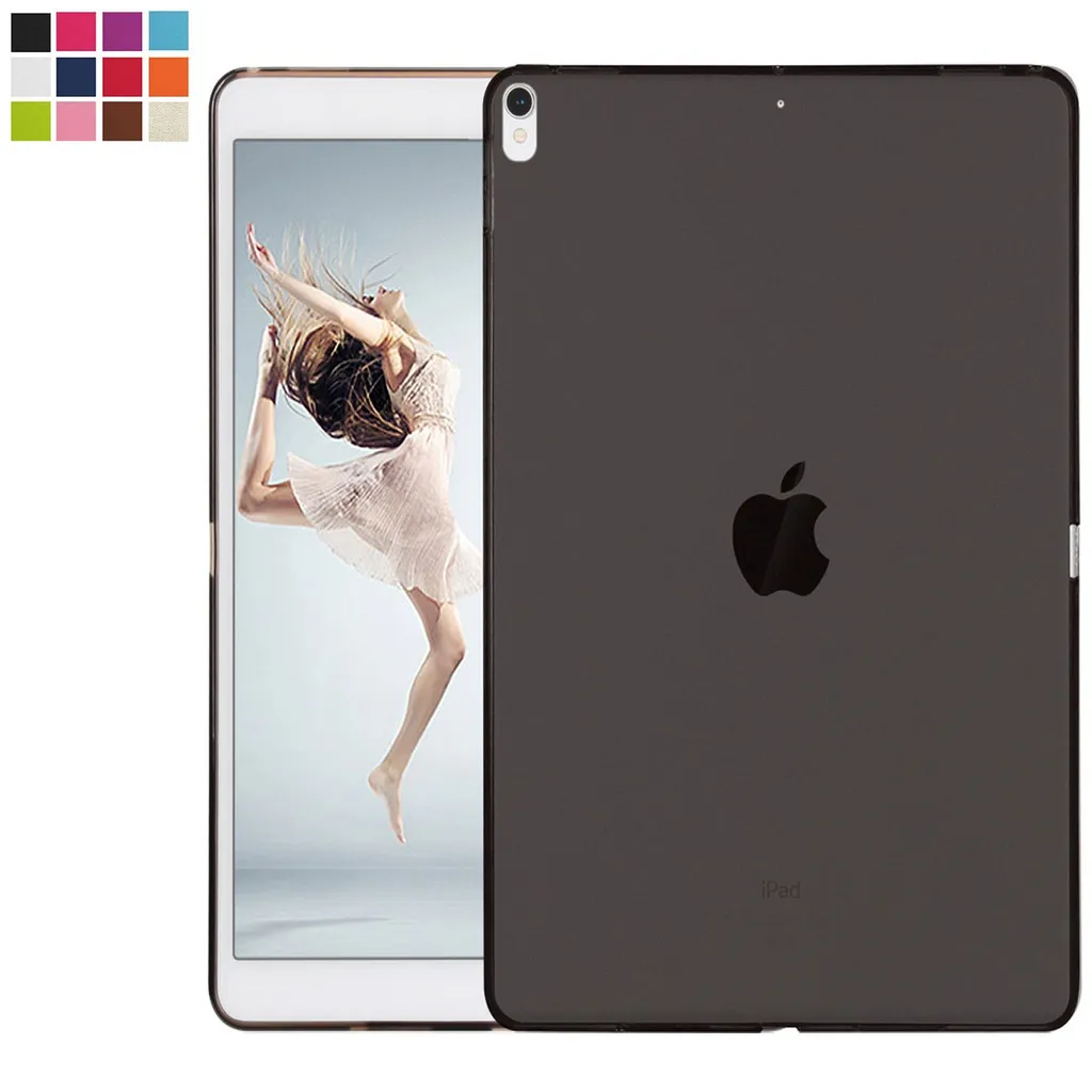 Cover iPad Air 3 / Pro 10.5 Nera - Custodia Silicone Alta Resistenza